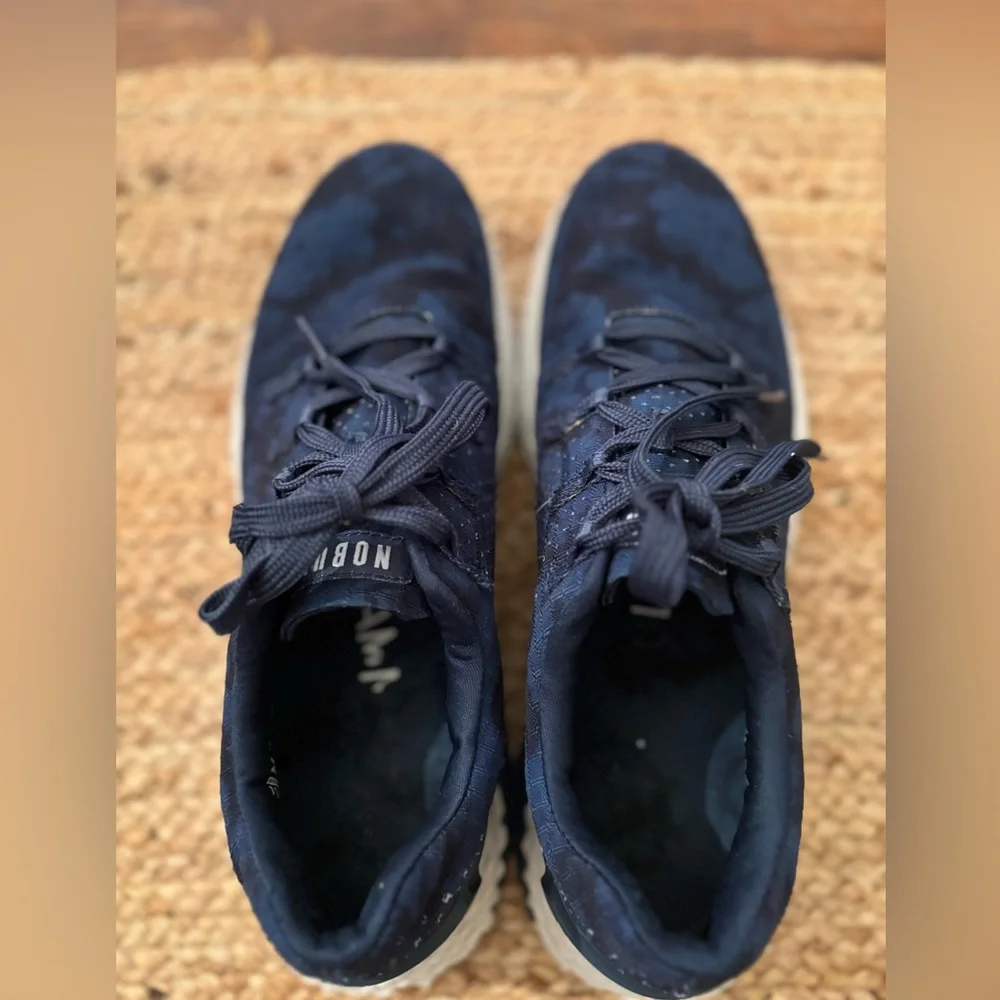 Nobull Navy Tie-Dye Ripstop Low Top CrossTraining‎ Shoes Mens 7.5 Womens 9